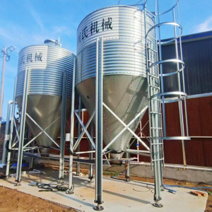 chicken farm silo for feed storage