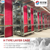 Corrosion-resistant Zinc-aluminum-magnesium Plate Stacking Broiler Cage