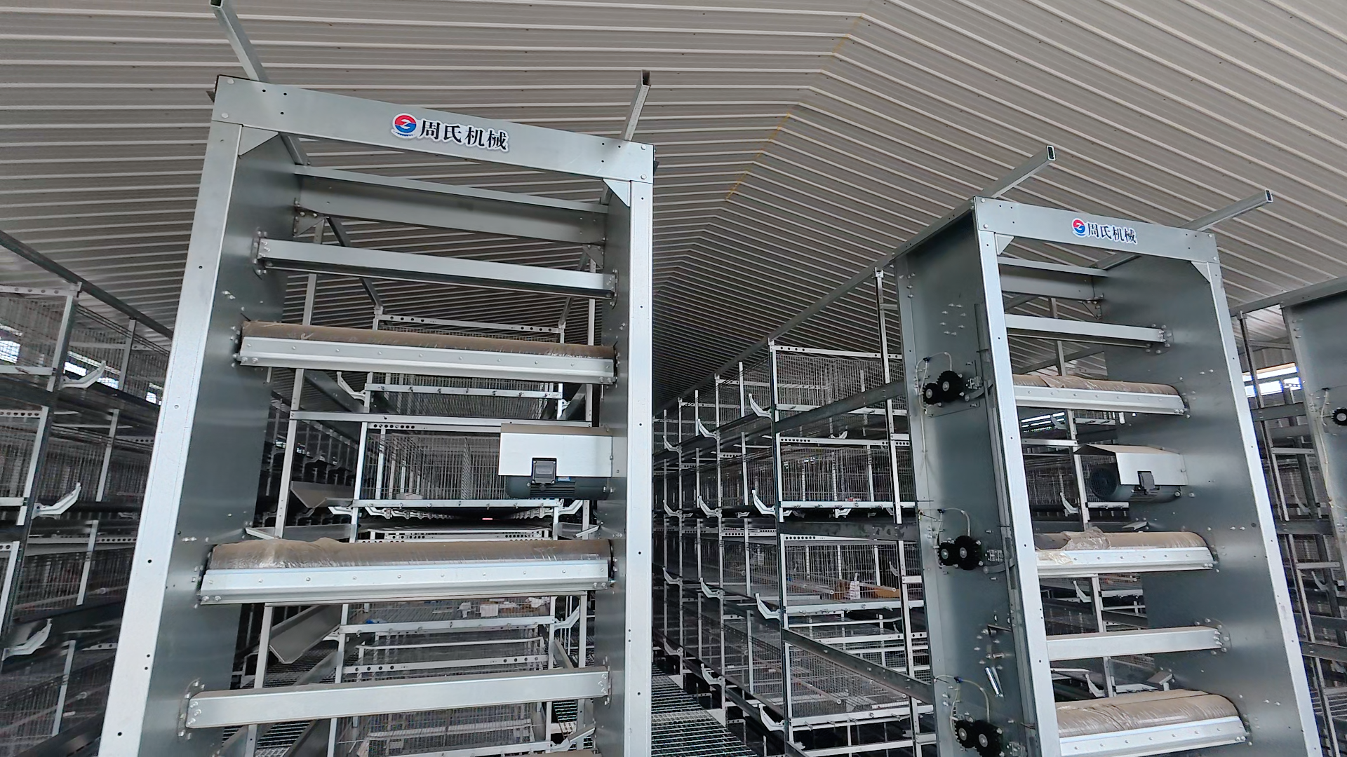 5-row 8-tier layer farming equipment